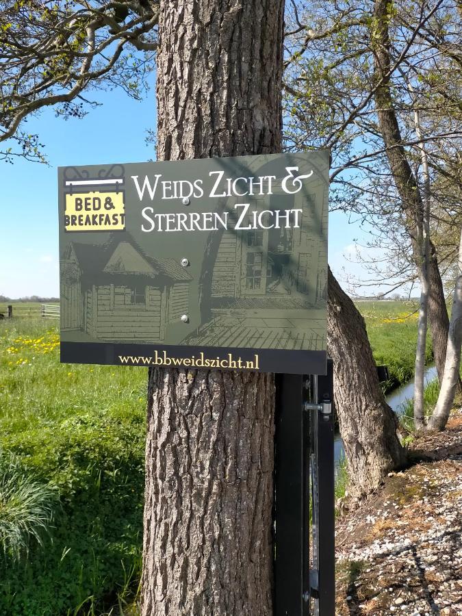 Sterrenzicht Bb Weidszicht Bed & Breakfast Doezum Exterior foto